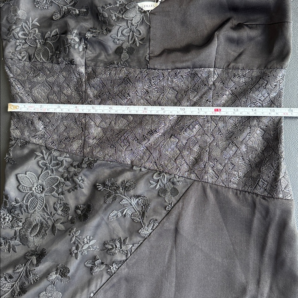 Avec Les Filles Black Asymmetrical Dress - Picture 7 of 12